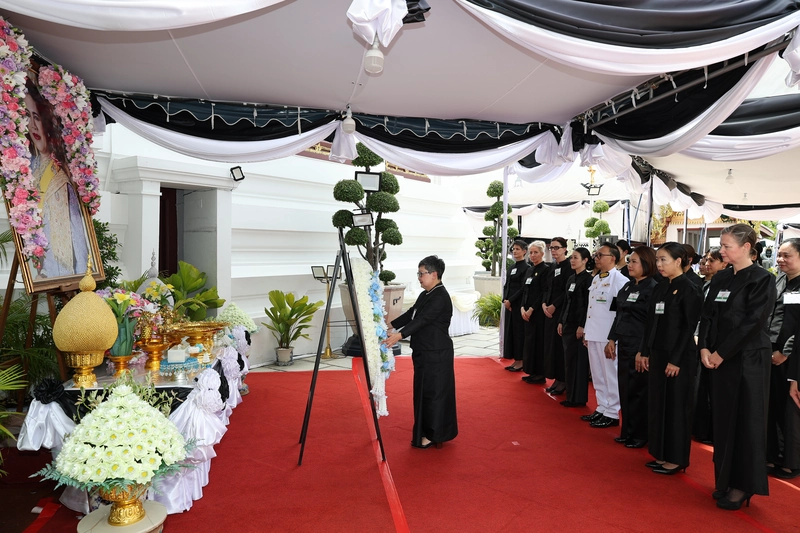 Royal Chanting Ceremony of the Royal Funeral Rites for Her Majesty Queen Sirikit, The Queen Mother (9)